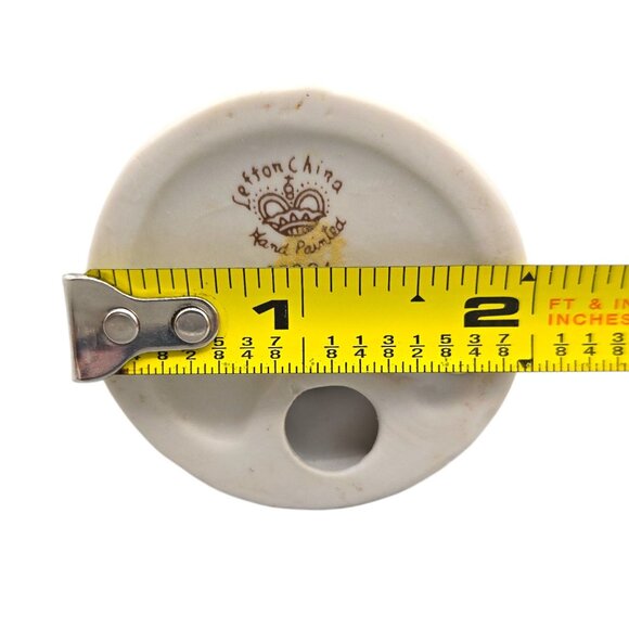 Vtg Lefton Hand Painted Cat in Apron Dress Figurine 00324 Taiwan Anthropomorphic - Picture 11 of 11